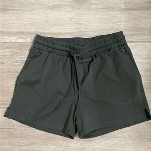 Cynthia Rowley Olive Green Athletic Drawstring Shorts size XS - used once
